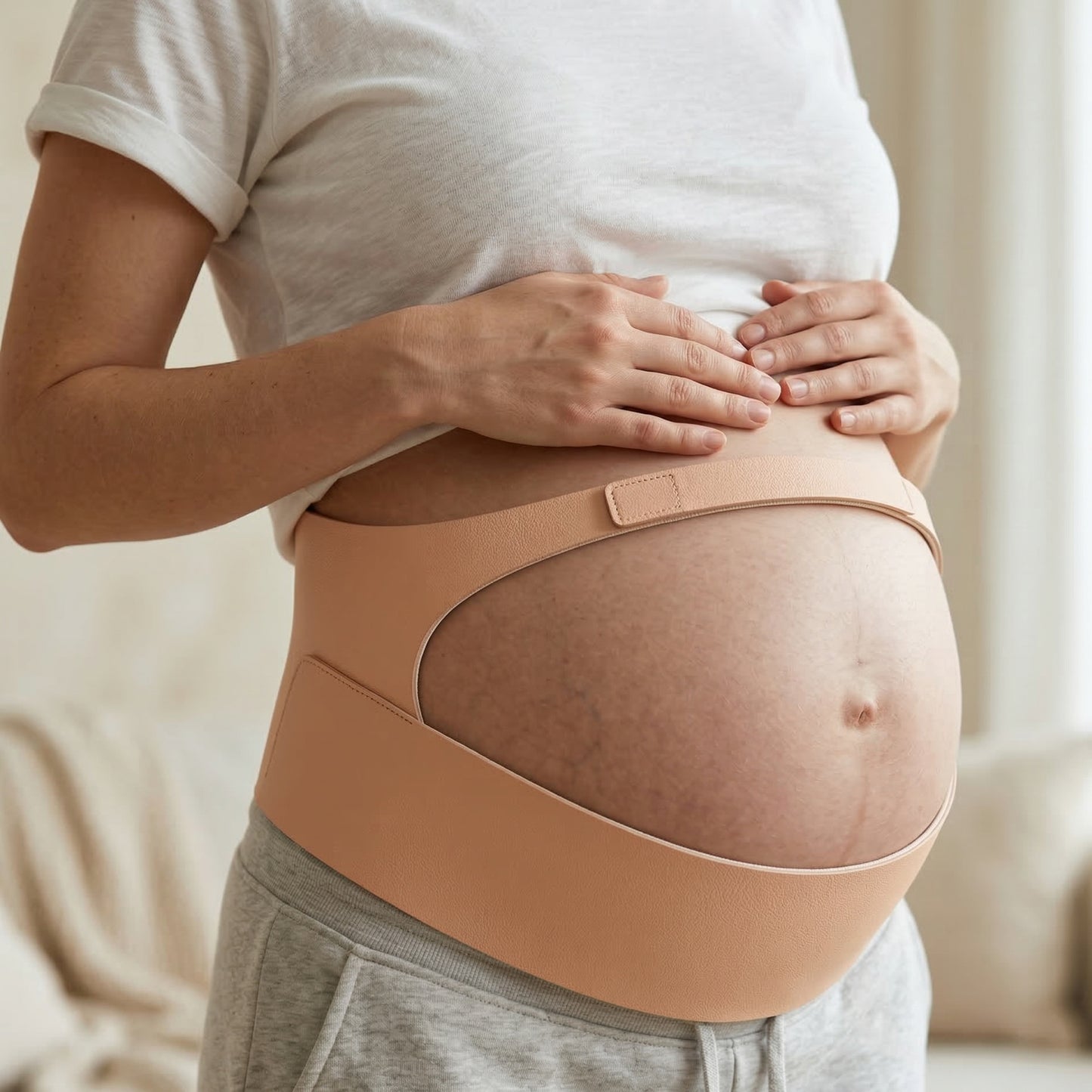 Luumii Støttebelte for Gravide – Ergonomisk Magebelte med Ryggstøtte | BumpHug