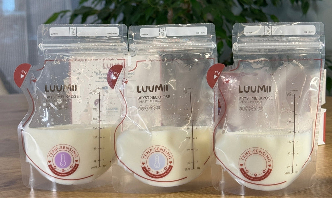 Brystmelkposer – trygg og riktig oppbevaring av brystmelk