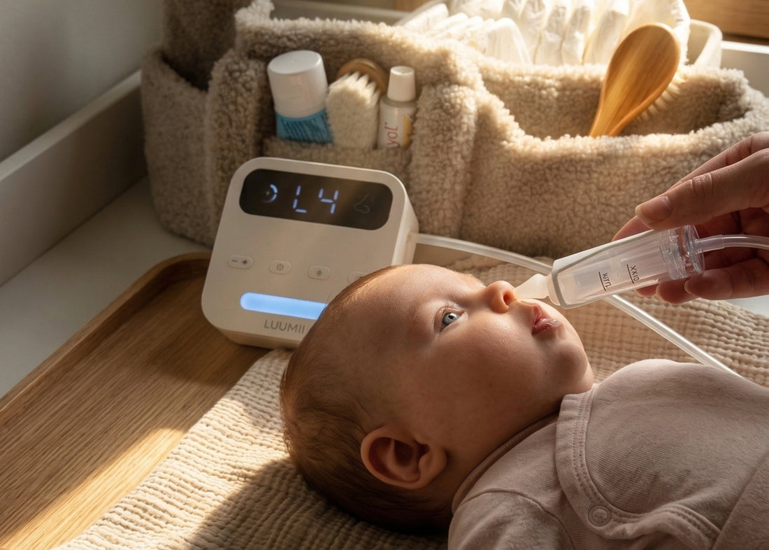 Tett nese hos baby? Slik hjelper du barnet ditt å puste og sove bedre