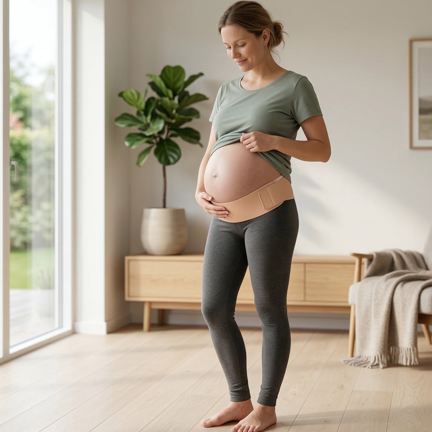 Luumii Støttebelte for Gravide – Ergonomisk Magebelte med Ryggstøtte | BumpHug