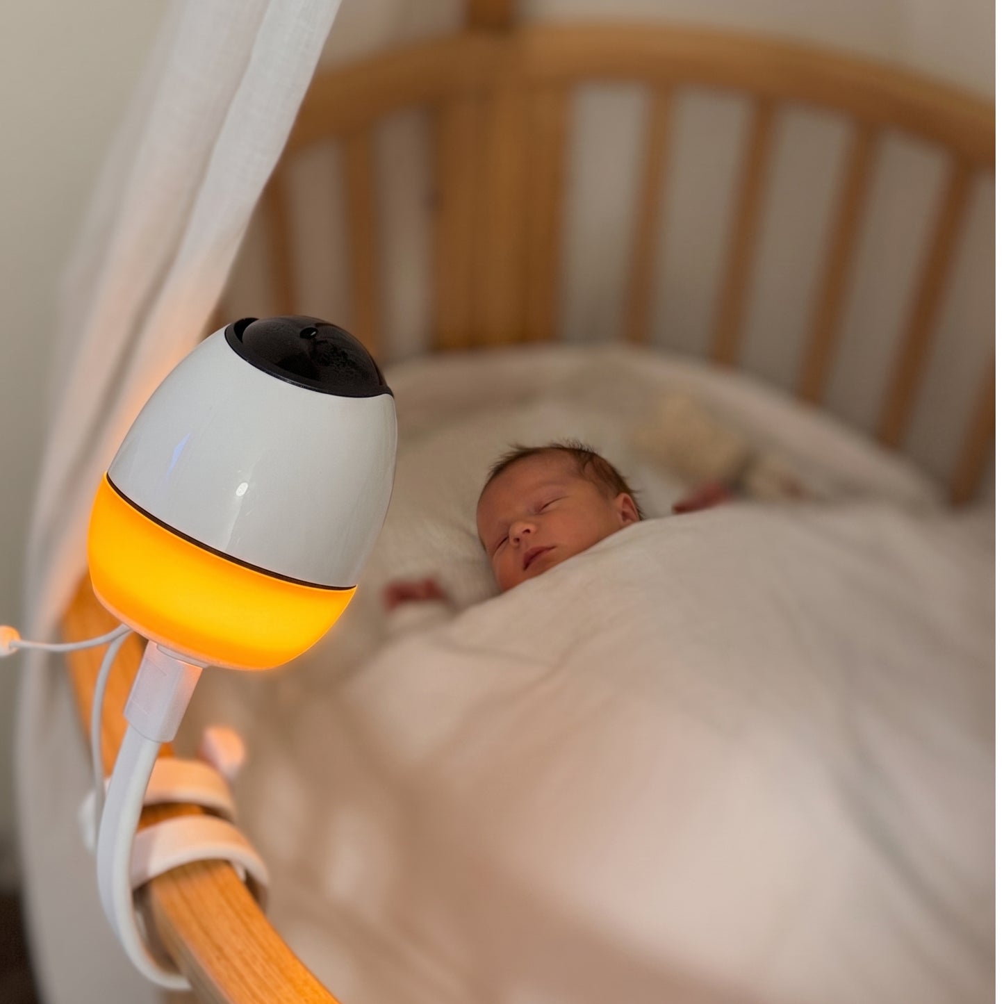 Babycall med Kamera og Nattlys | Luumii Babymonitor