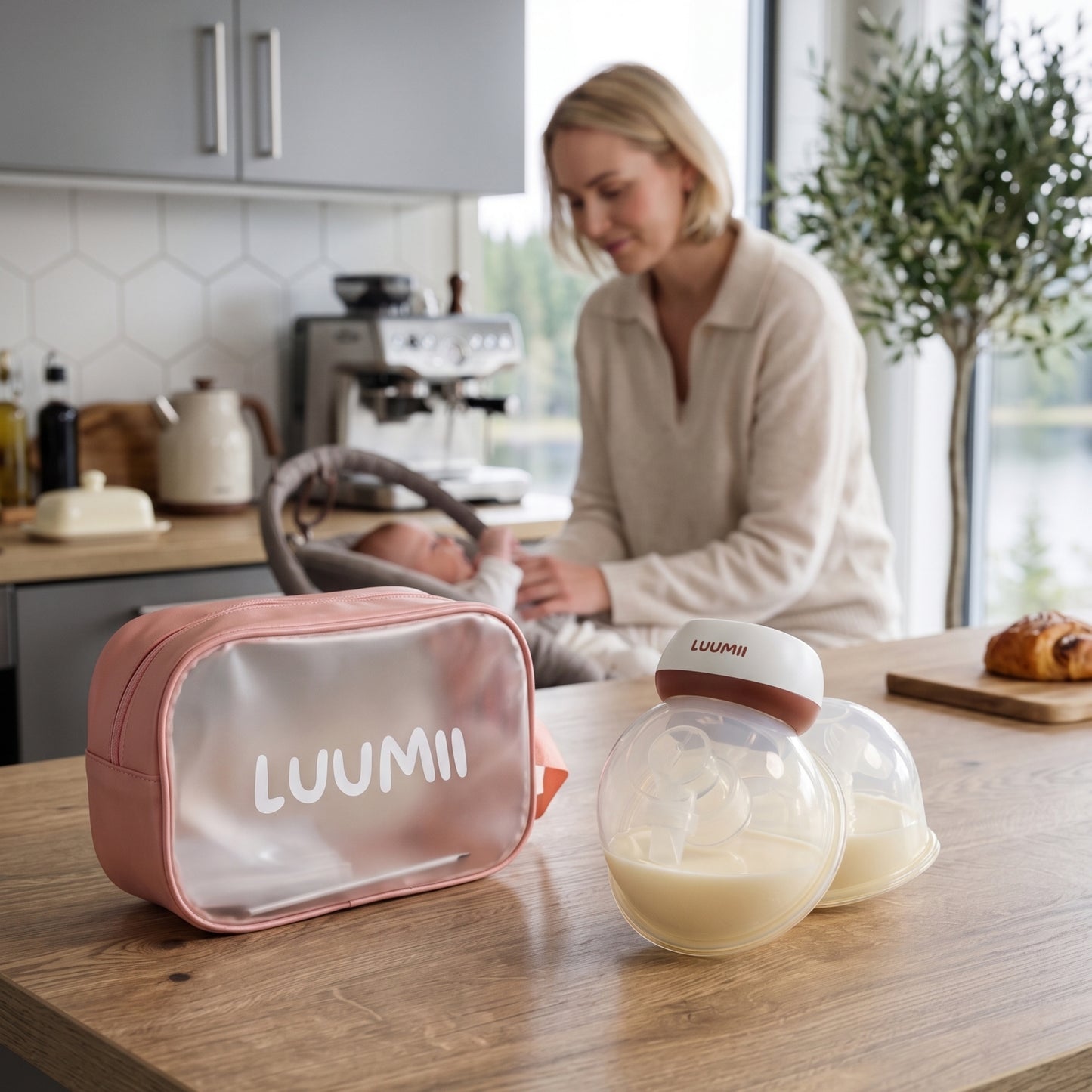 Luumii Dobbel Elektrisk Brystpumpe | Ema